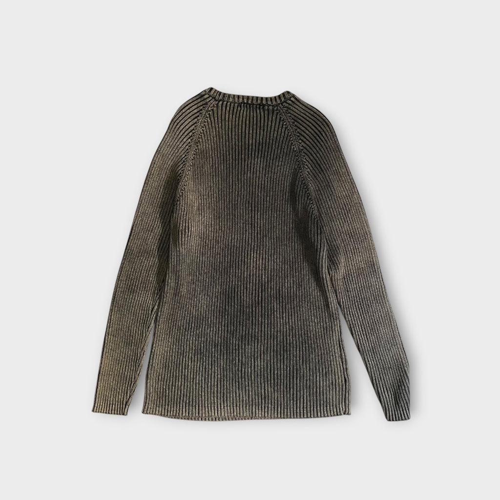 GREEN COAST Rib Knit Sweater