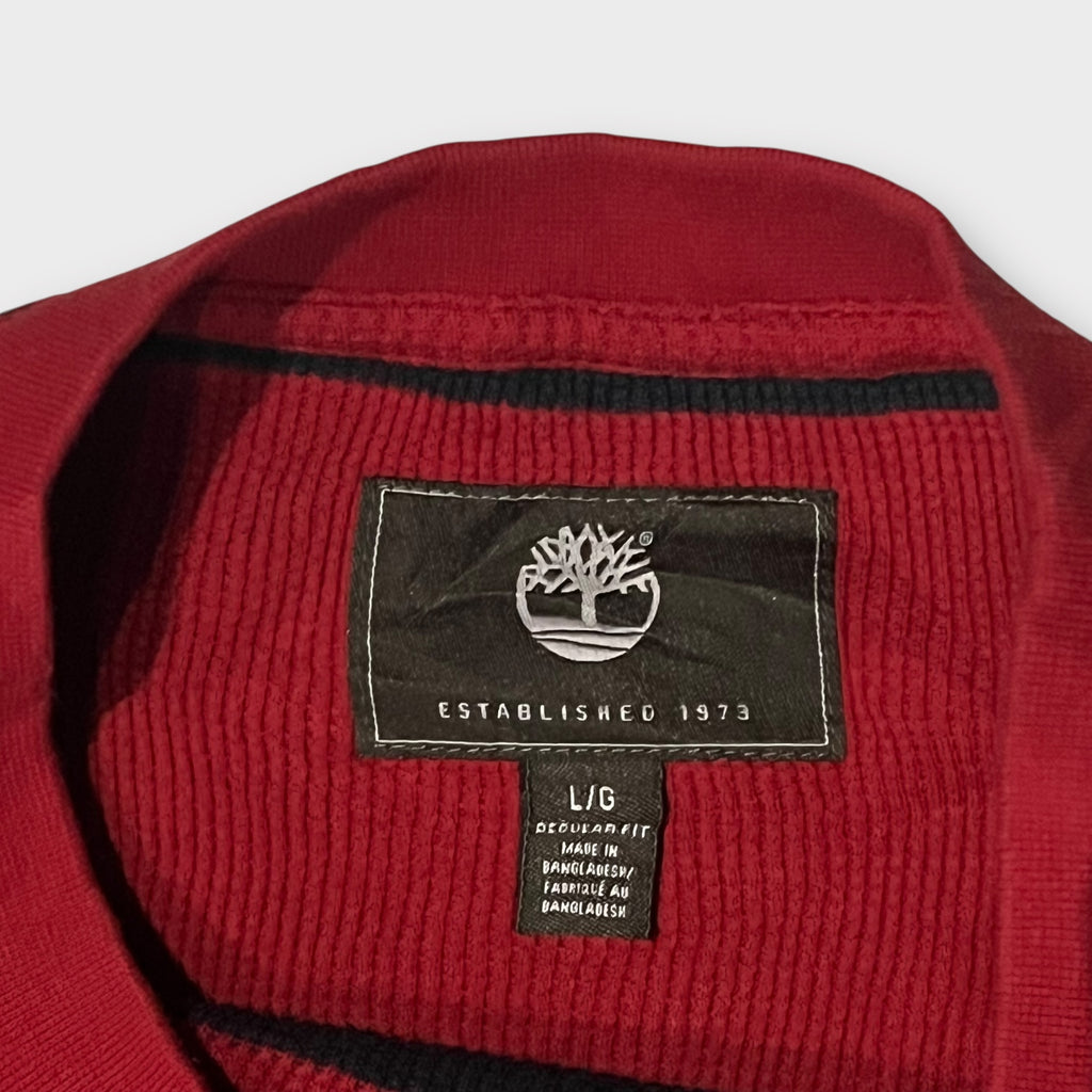 Timberland ボーダー ロングスリーブ Tee