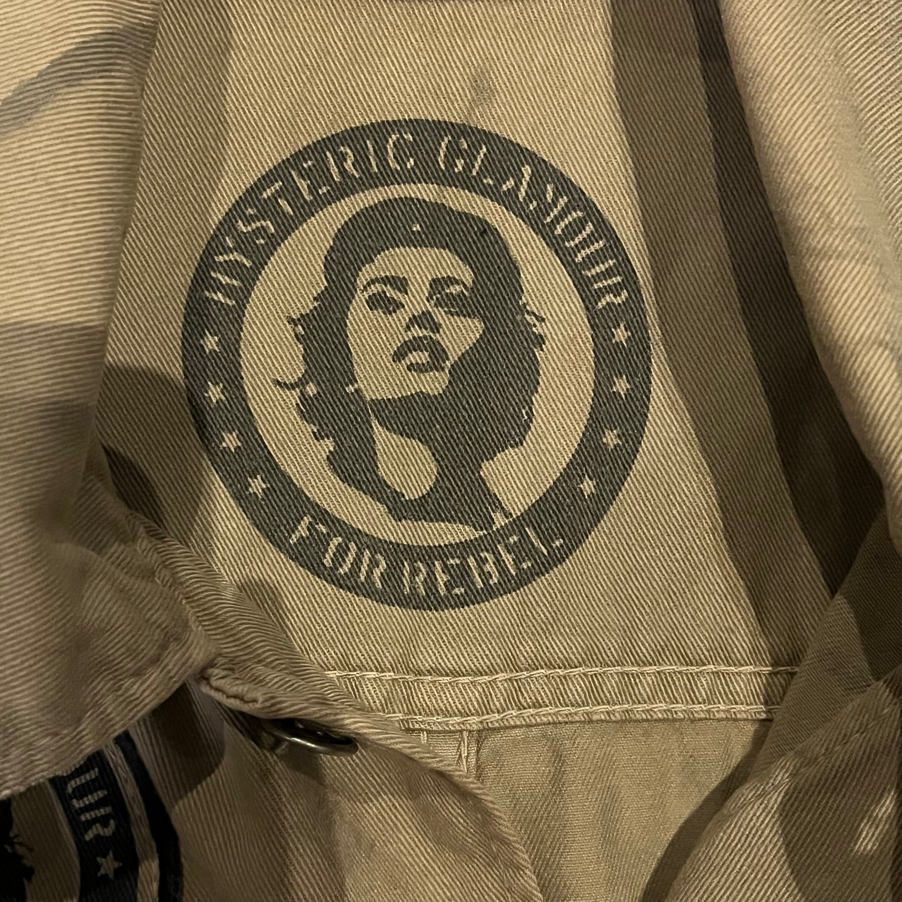 HYSTERIC GLAMOUR ミリタリーワークシャツ