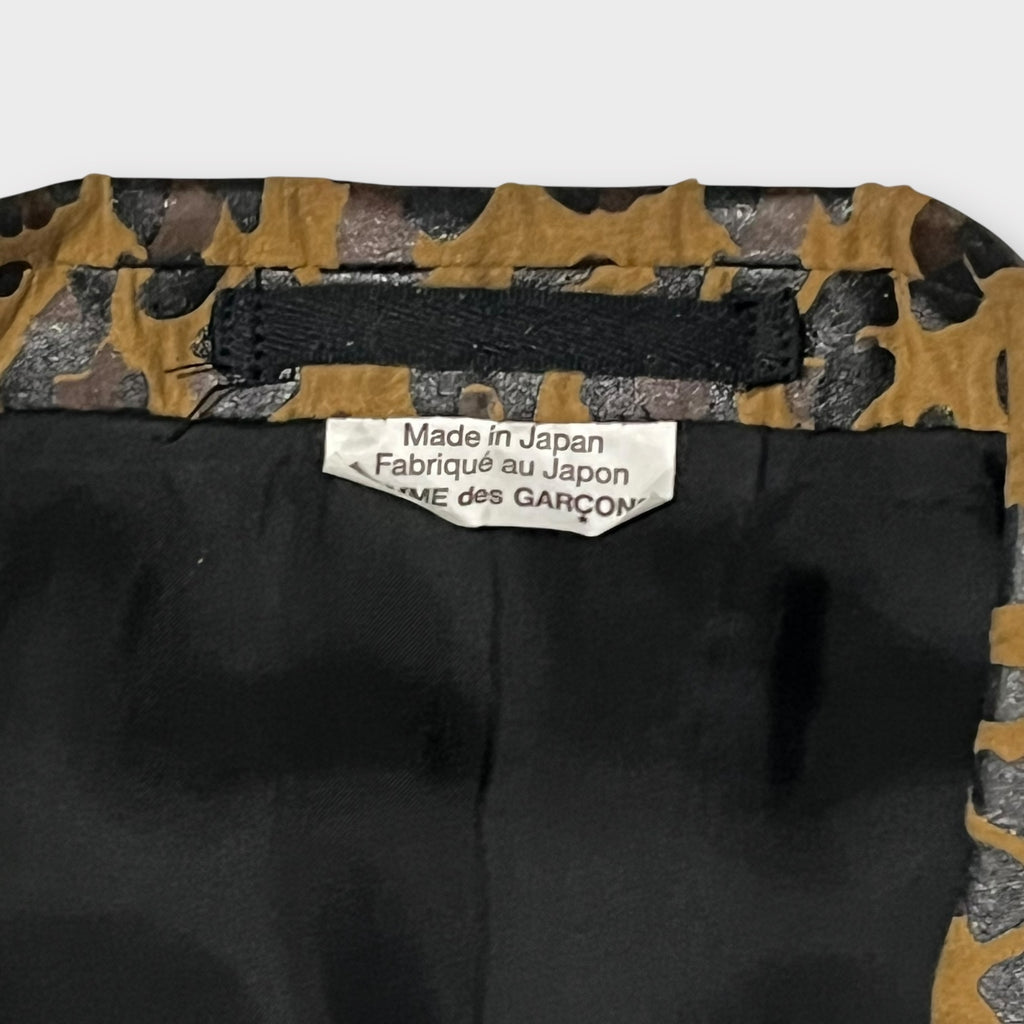 COMME des GARÇONS HOMME PLUS レオパード テーラードジャケット
