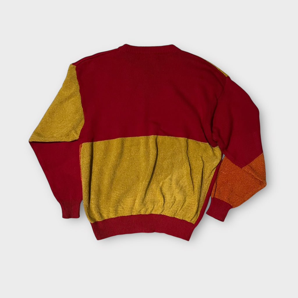 FREE by Falke 90s カラーブロック ニットセーター