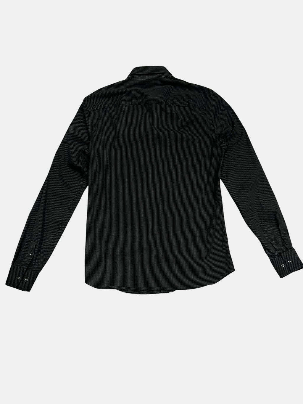 Black Pinstripe Shirt