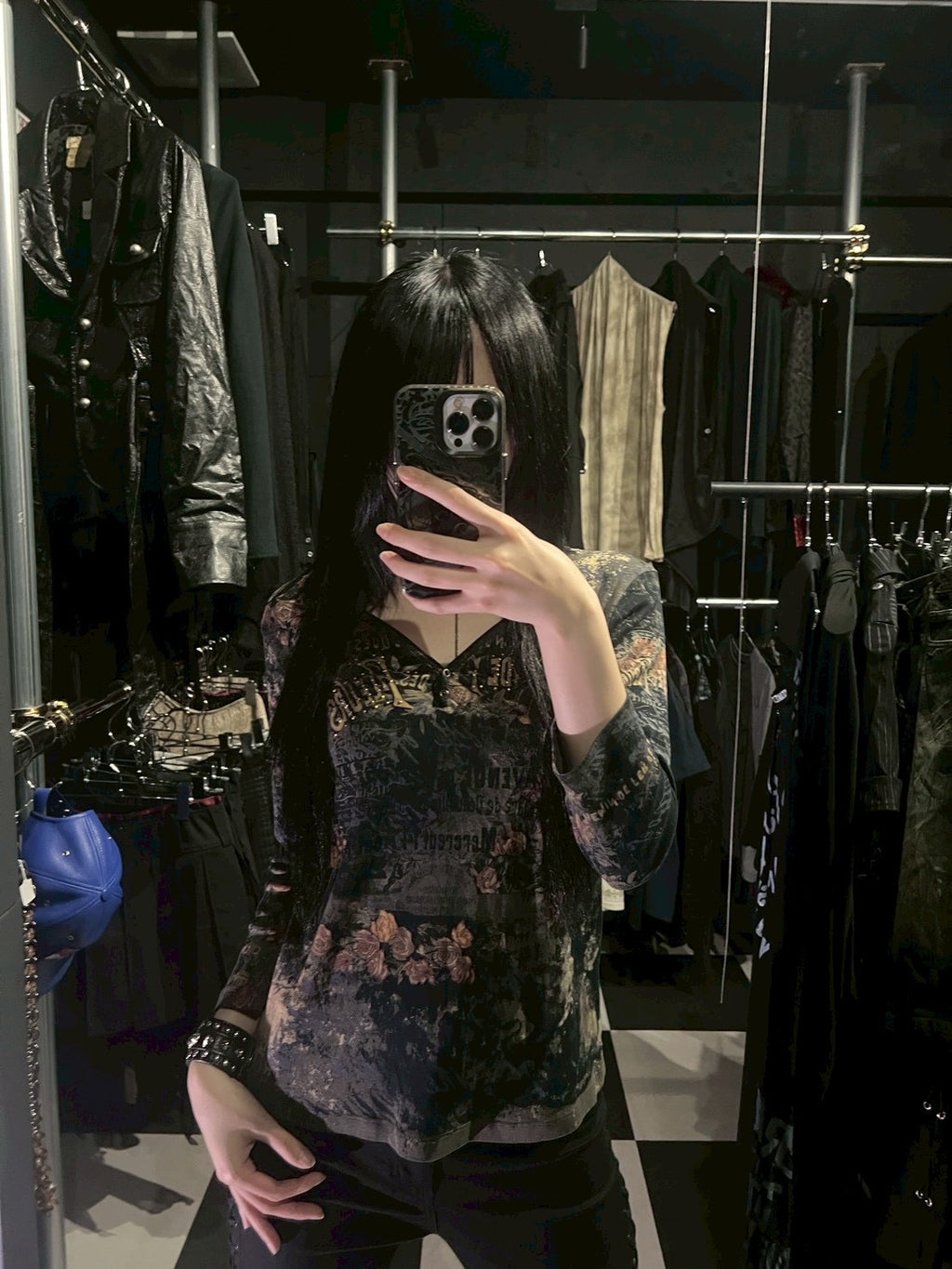 grunge Long T-shirt