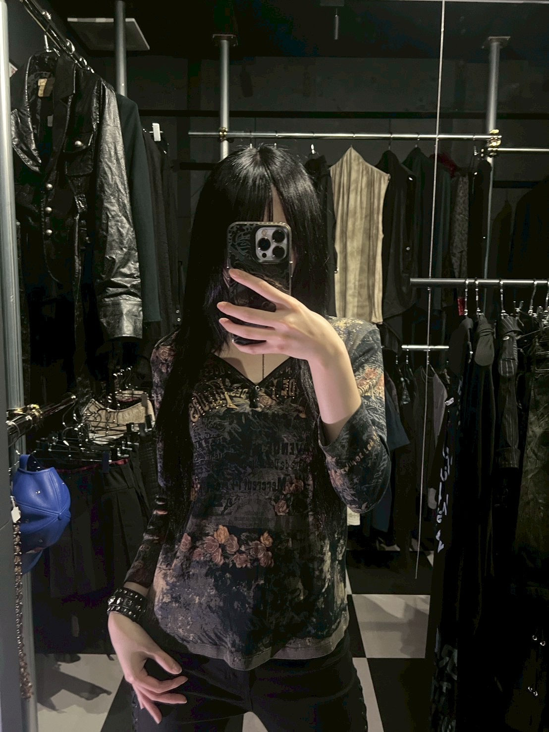 grunge Long T-shirt