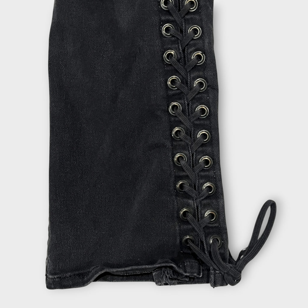 LIP SERVICE Side Lace-Up Skinny Pants