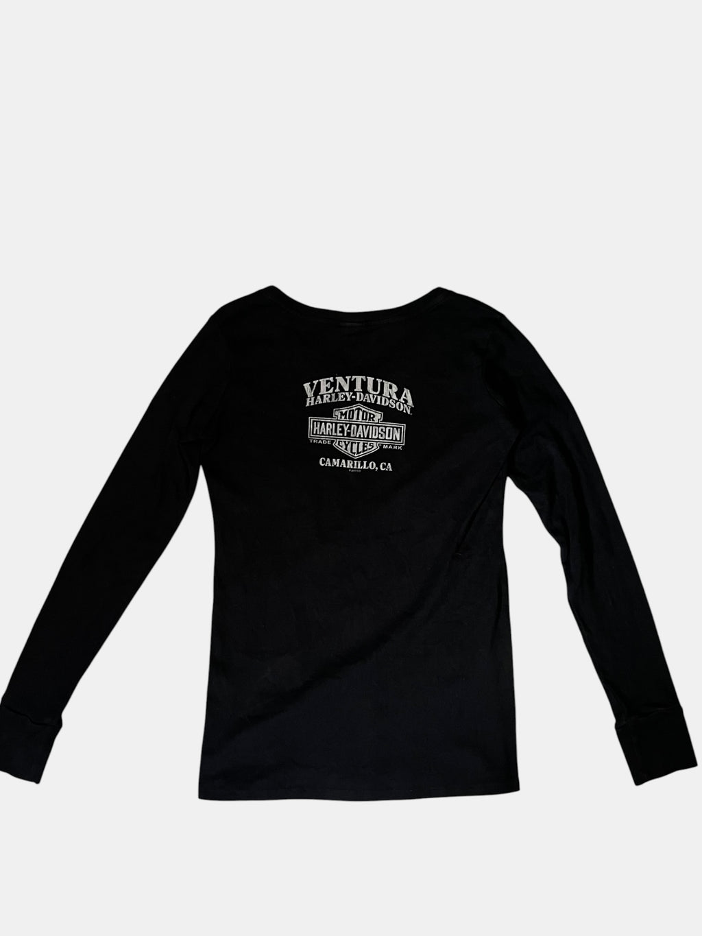 Y2K Harley-Davidson Grunge Long Sleeve