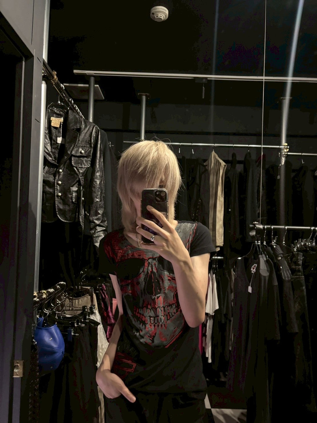 Harley-Davidson skull design T-shirt