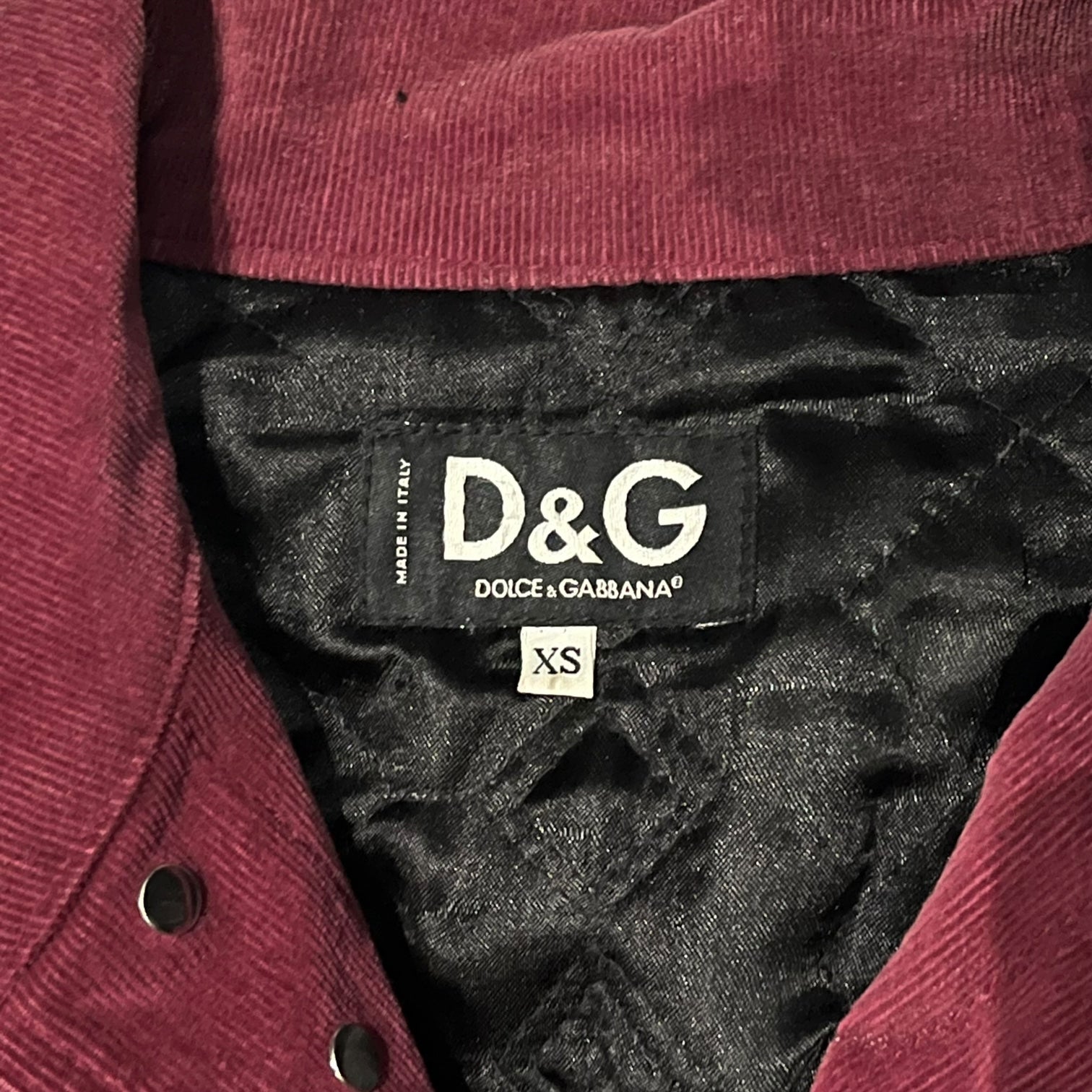 D&G コーデュロイジャケット